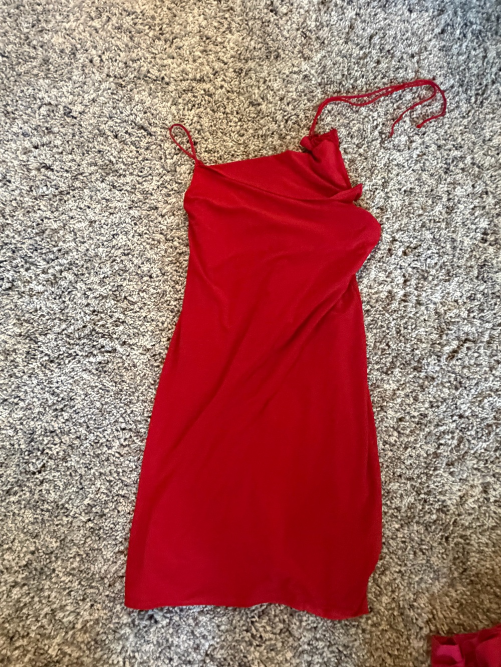 Laundry By Shelli Segal Red Slip Dress